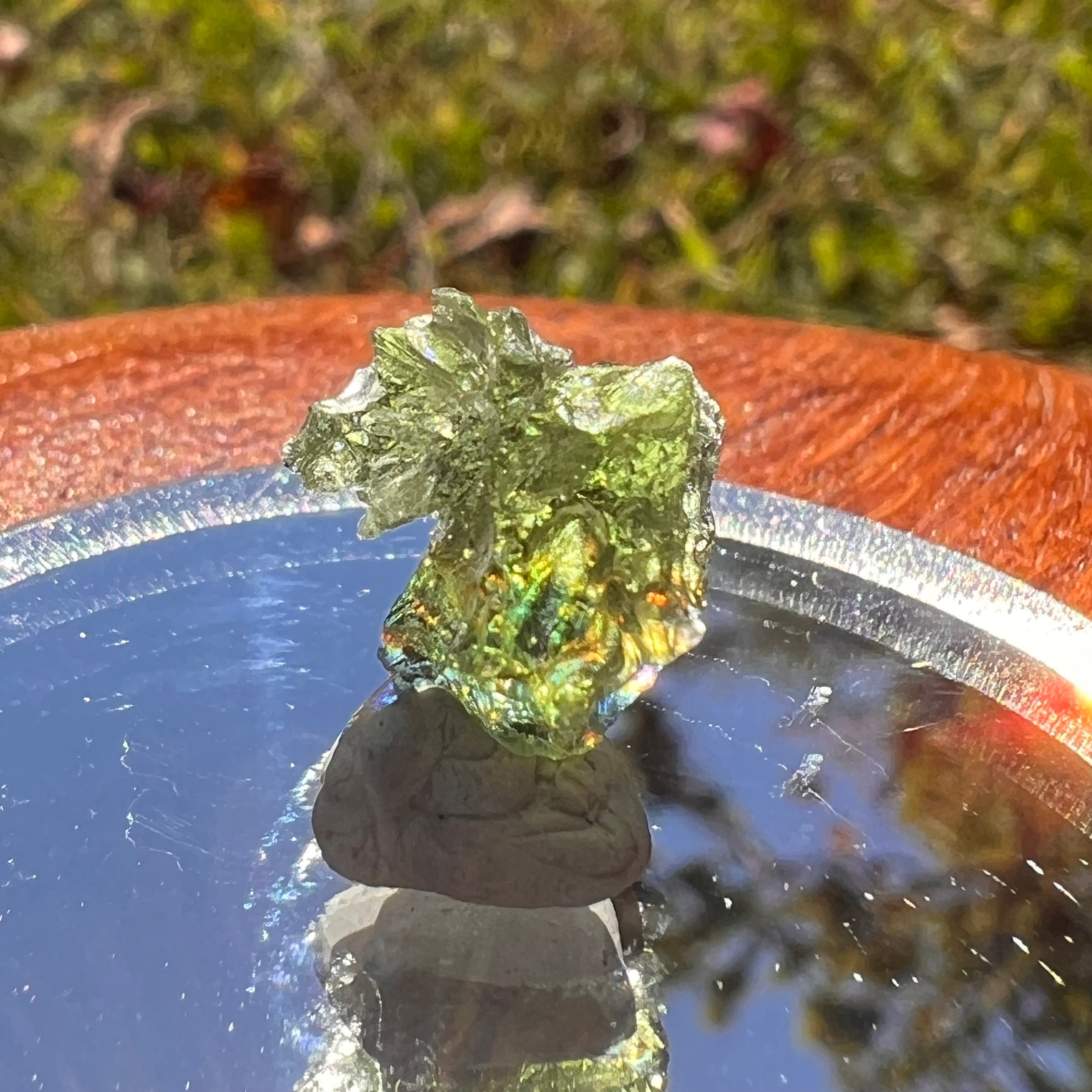 Moldavite 1.1 grams #1706-Moldavite Life