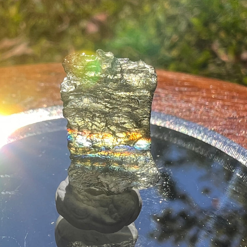 Moldavite 0.8 grams #1708-Moldavite Life