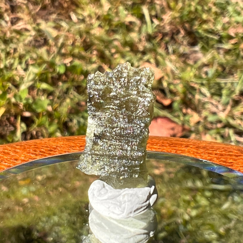 Moldavite 0.8 grams #1708-Moldavite Life