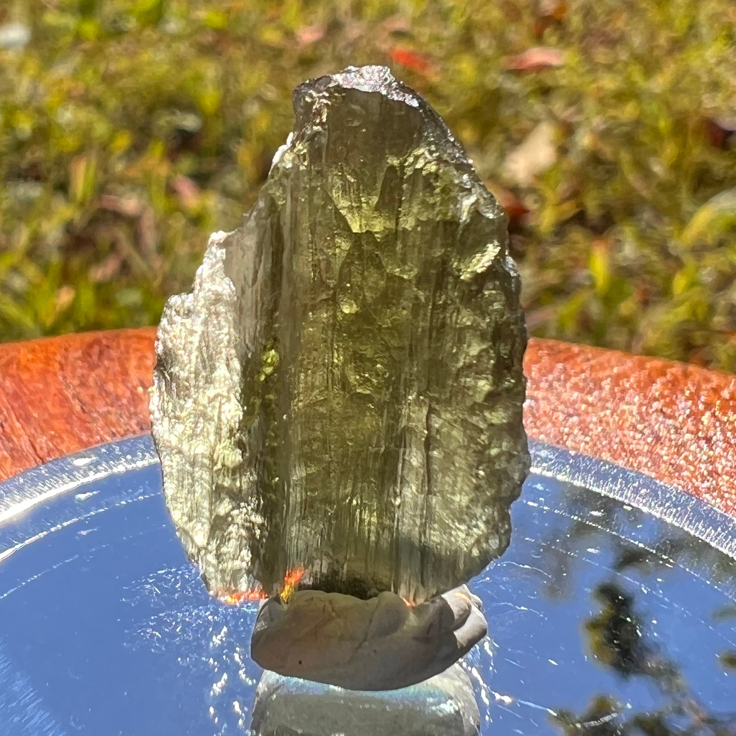 Moldavite 2.7 grams #1709-Moldavite Life