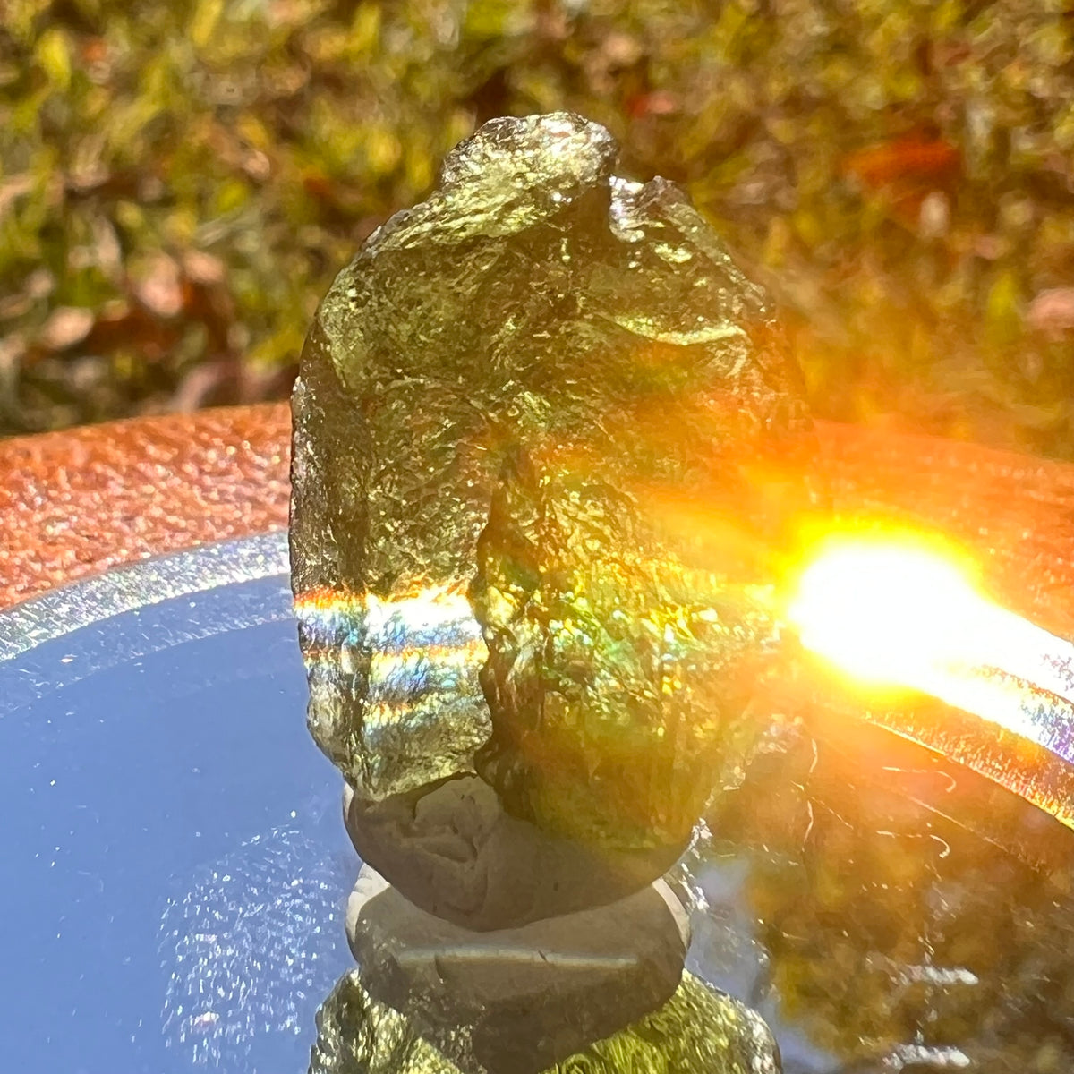 Moldavite 2.5 grams #1710-Moldavite Life