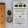 Moldavite 2.5 grams #1710-Moldavite Life