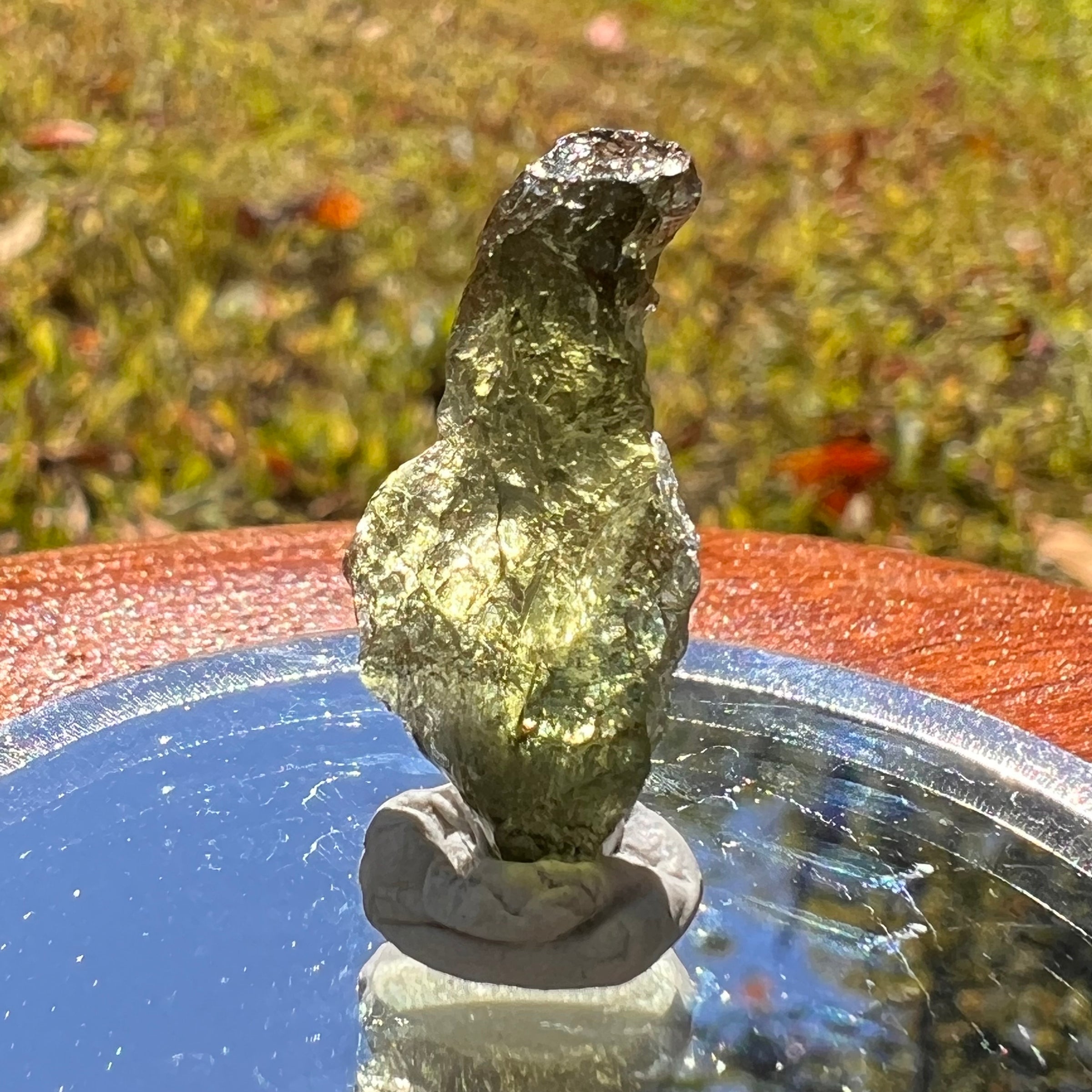 Moldavite 1.6 grams #1712-Moldavite Life