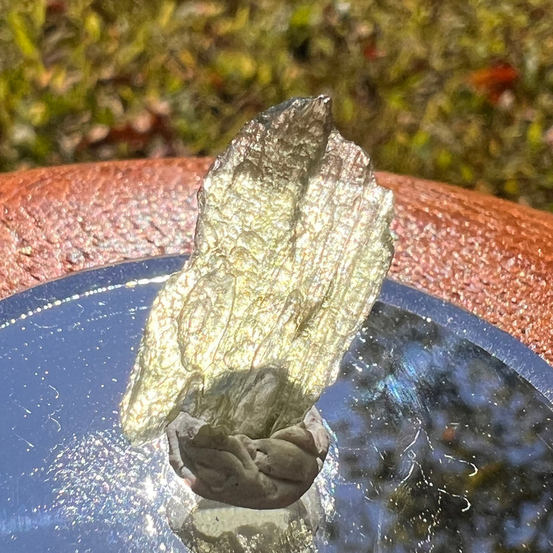 Moldavite 0.6 grams #1715-Moldavite Life