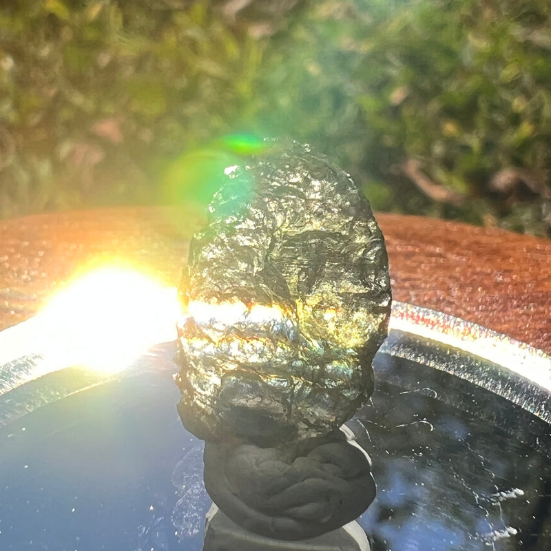 Moldavite 0.7 grams #1716-Moldavite Life