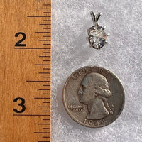 Herkimer Diamond Pendant Sterling Silver #6106