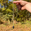 Indochinite & Moldavite Pendulum #23-Moldavite Life