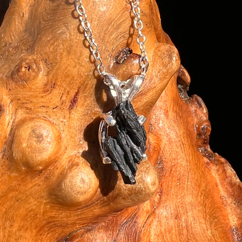 Irgizite Pendant Sterling Silver #8305-Moldavite Life