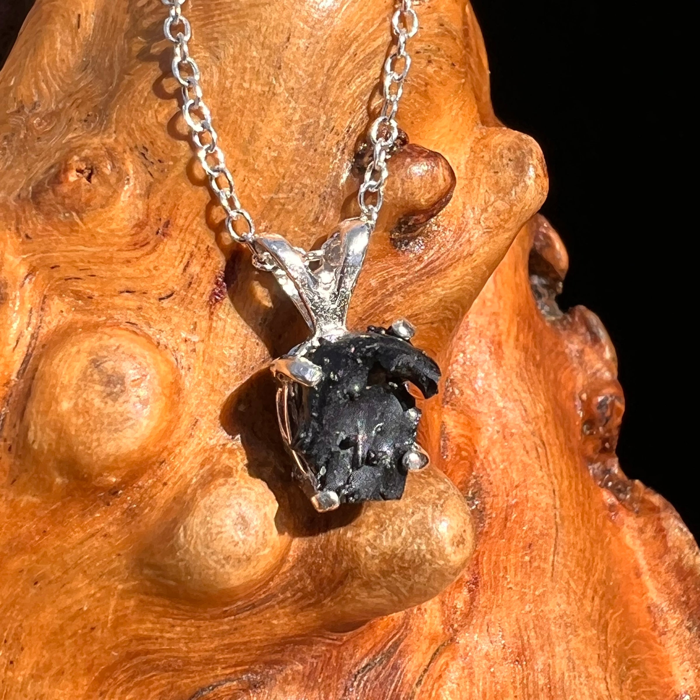 Irgizite Pendant Sterling Silver #8306-Moldavite Life