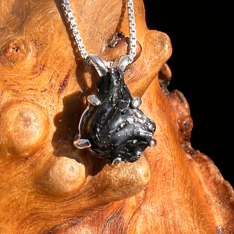 Irgizite Pendant Sterling Silver #8309-Moldavite Life