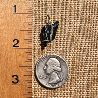 Irgizite Wire Wrapped Pendant Sterling Silver #8311-Moldavite Life