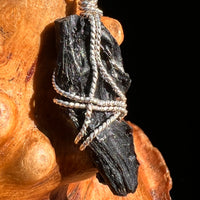 Irgizite Wire Wrapped Pendant Sterling Silver #8312-Moldavite Life