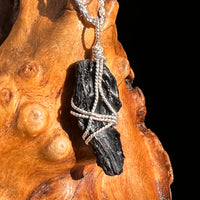 Irgizite Wire Wrapped Pendant Sterling Silver #8312-Moldavite Life