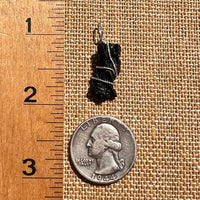 Irgizite Wire Wrapped Pendant Sterling Silver #8313-Moldavite Life