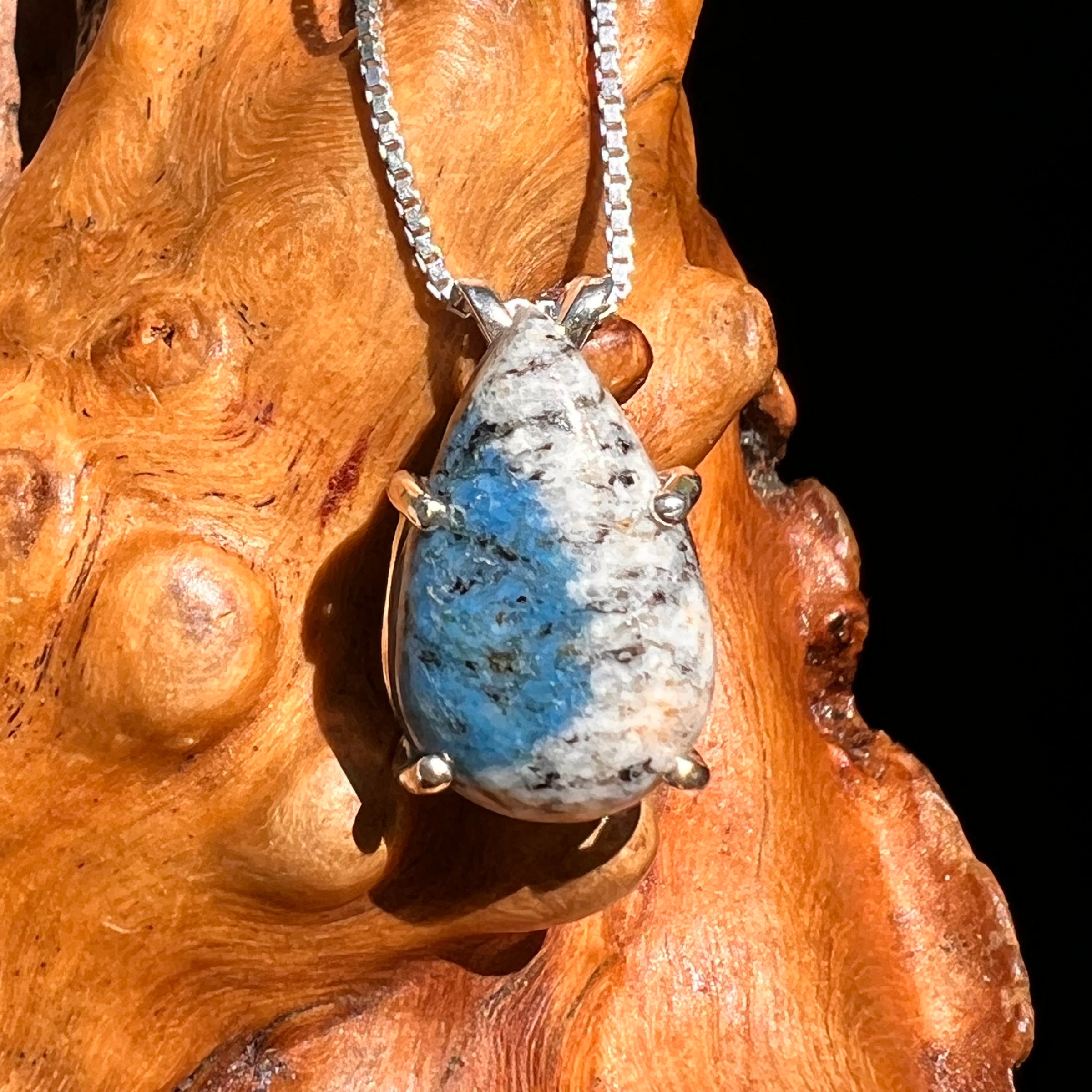 K2 Pendant Sterling Silver #8503-Moldavite Life