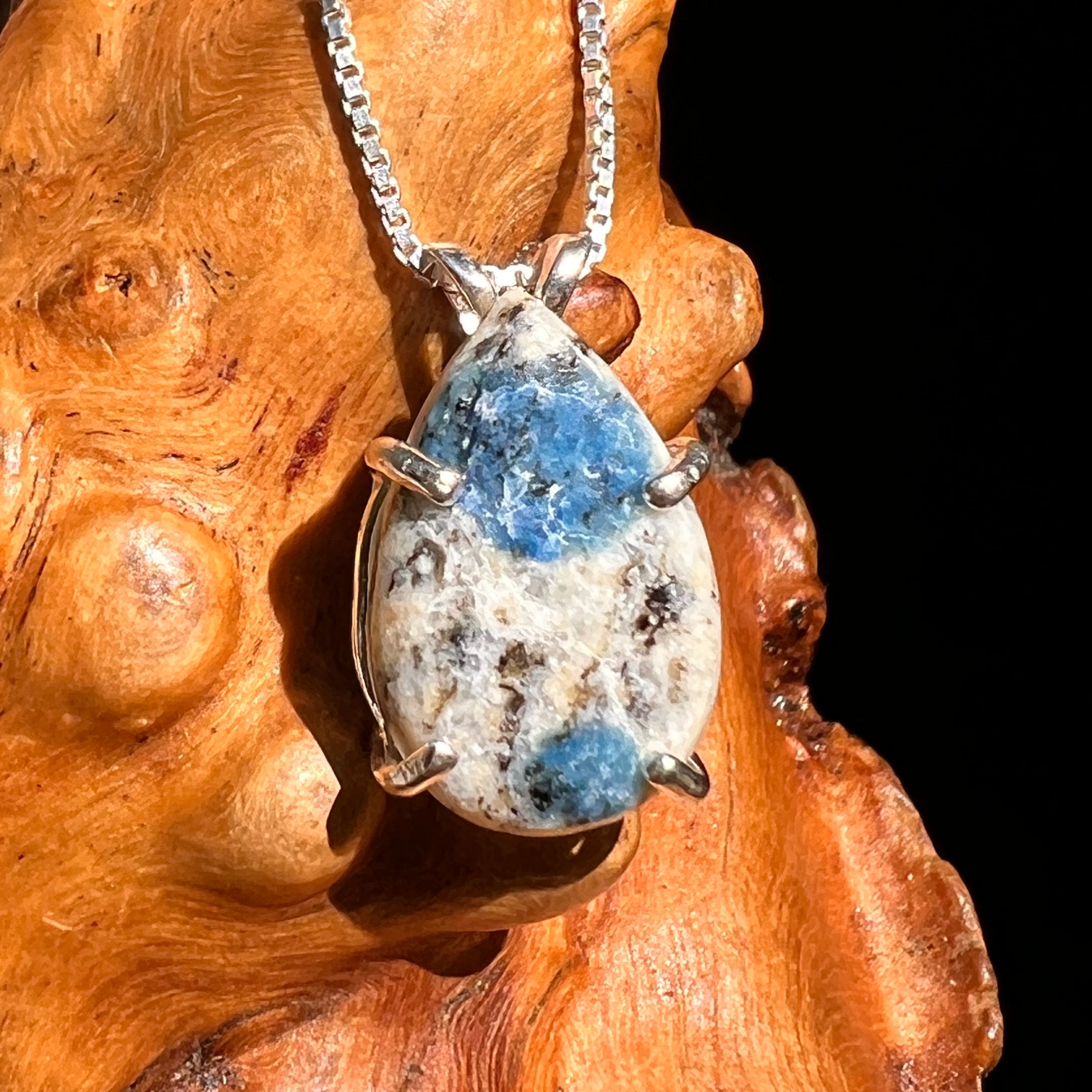 K2 Pendant Sterling Silver #8504-Moldavite Life