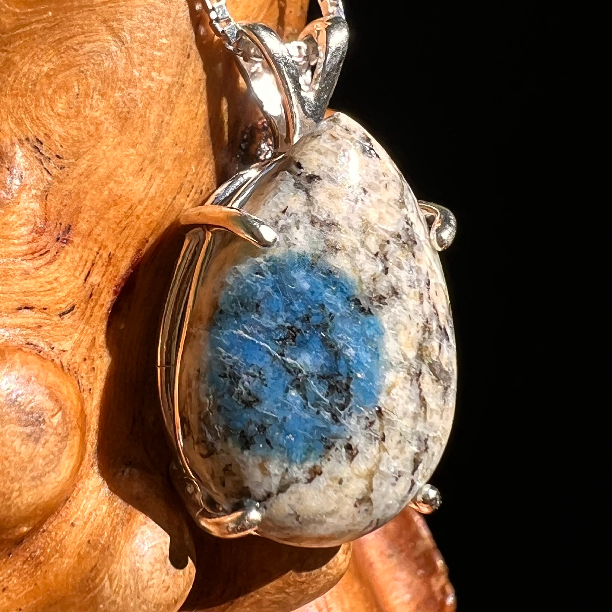 K2 Pendant Sterling Silver #8505-Moldavite Life