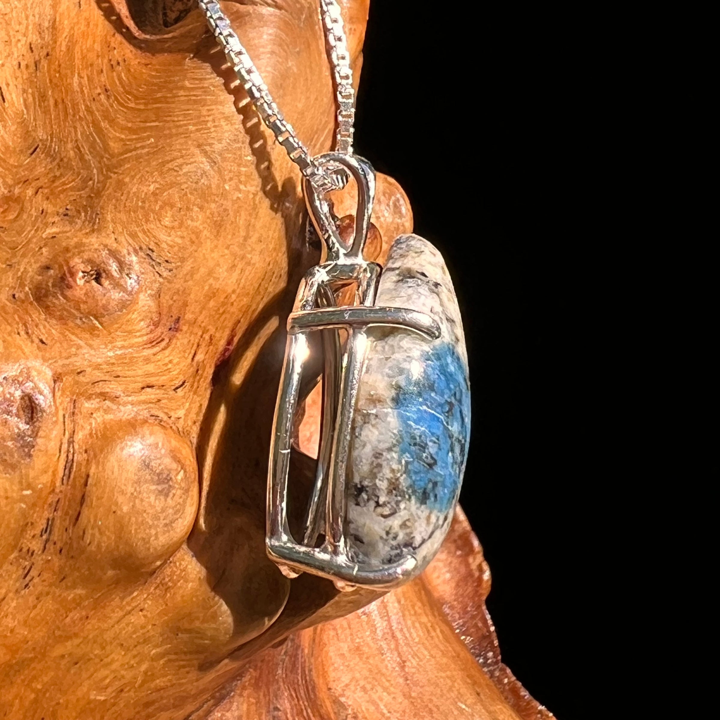 K2 Pendant Sterling Silver #8505-Moldavite Life