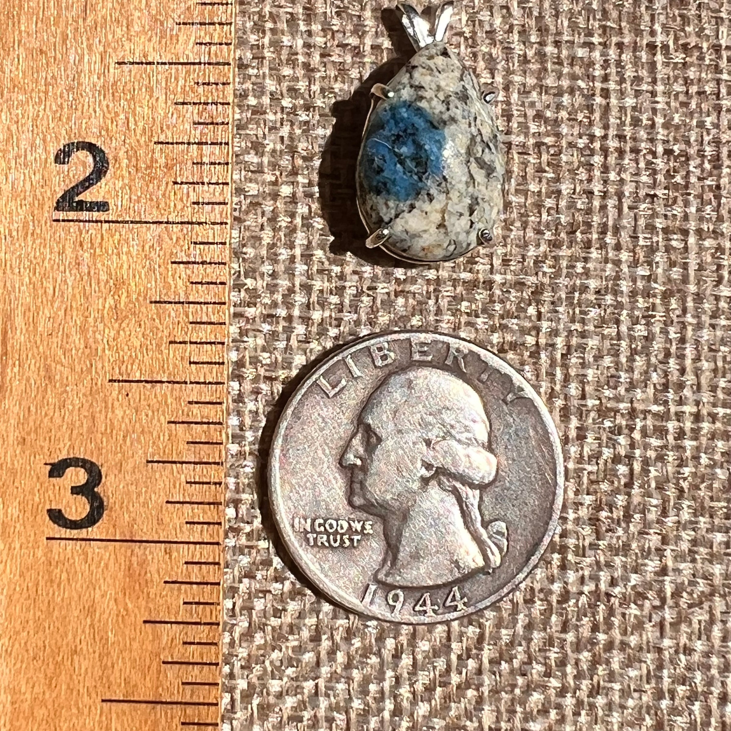 K2 Pendant Sterling Silver #8505-Moldavite Life