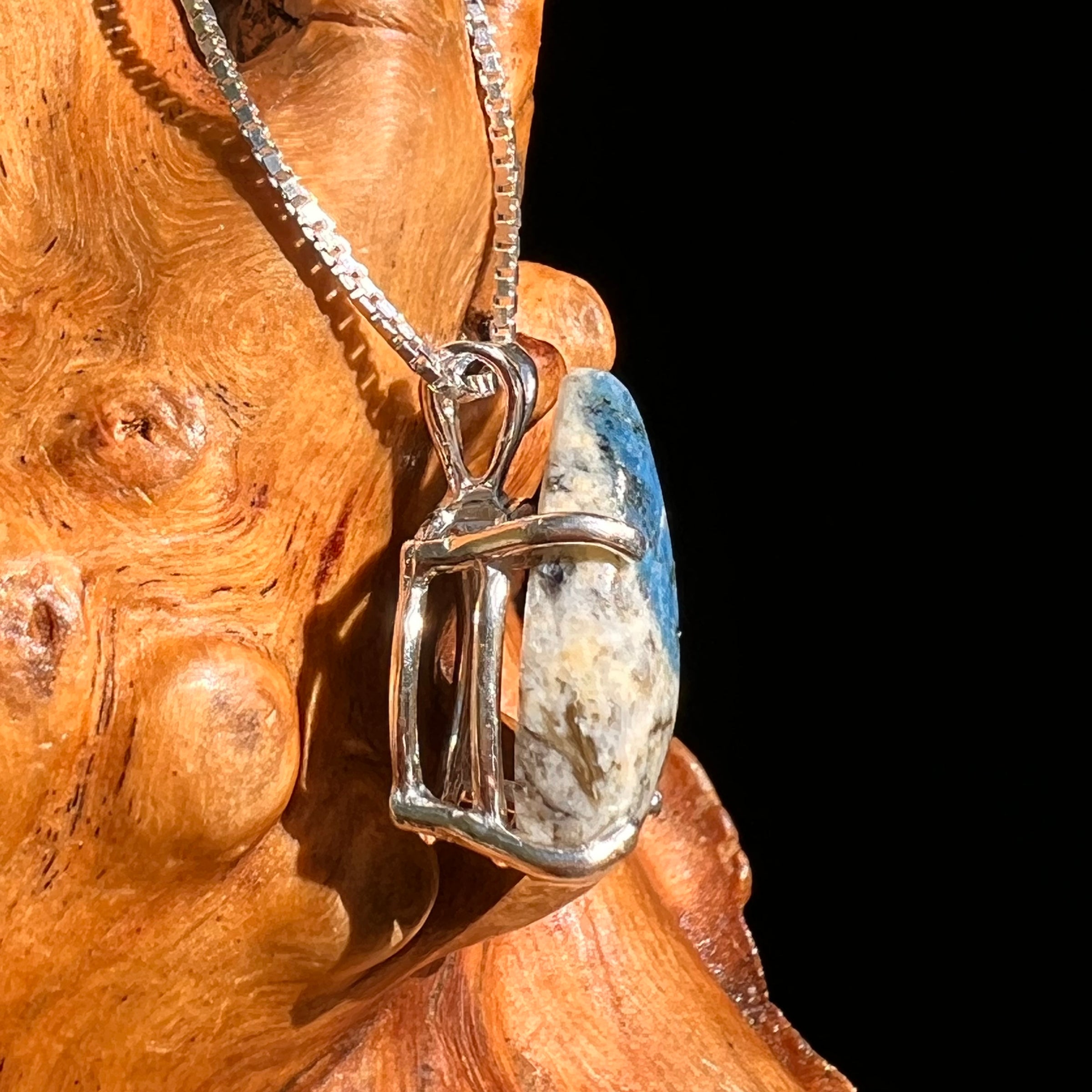 K2 Pendant Sterling Silver #8506-Moldavite Life