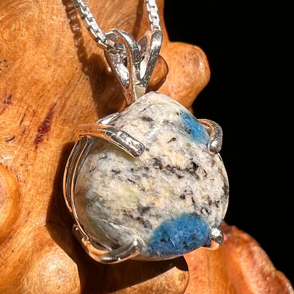K2 Pendant Sterling Silver #8508-Moldavite Life