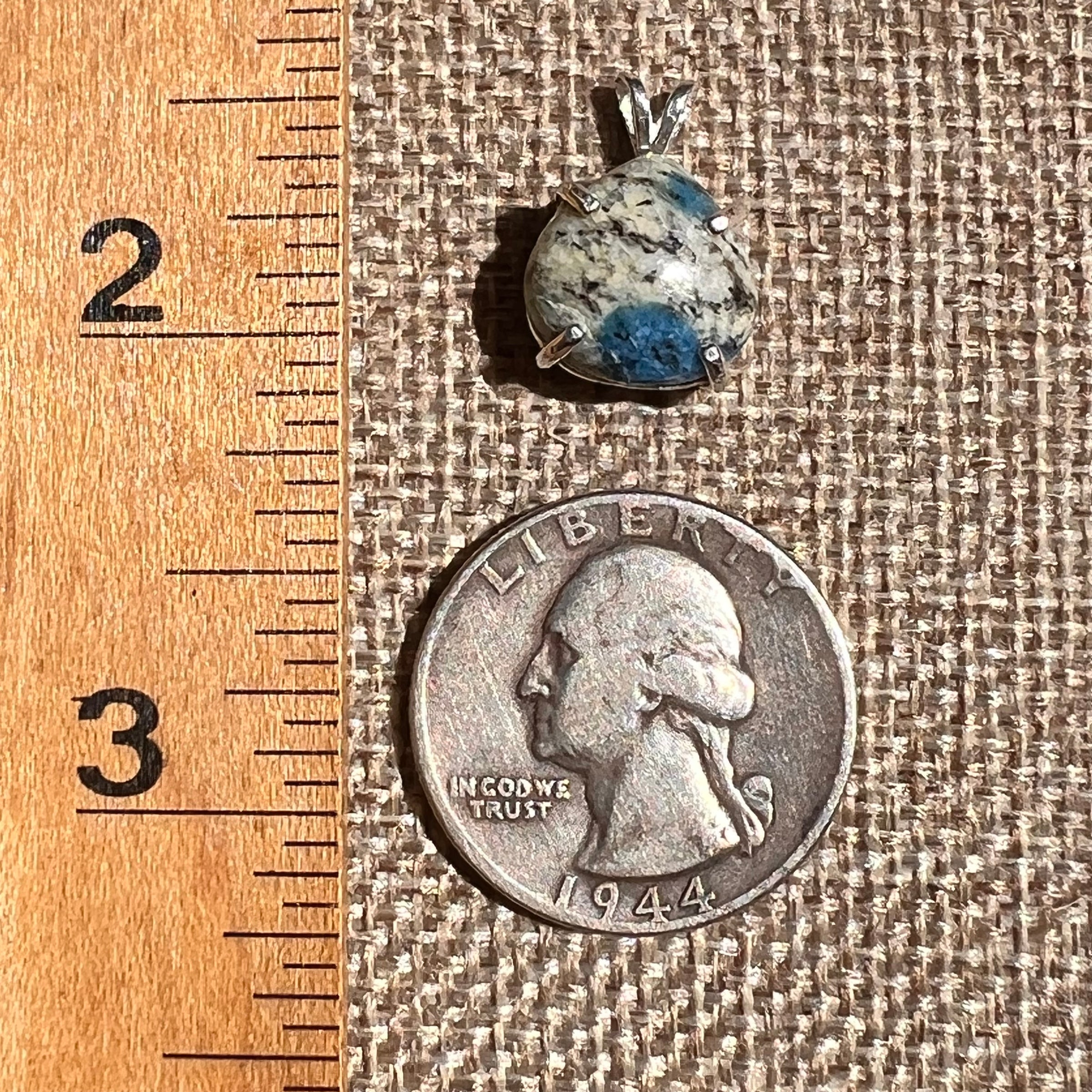 K2 Pendant Sterling Silver #8508-Moldavite Life