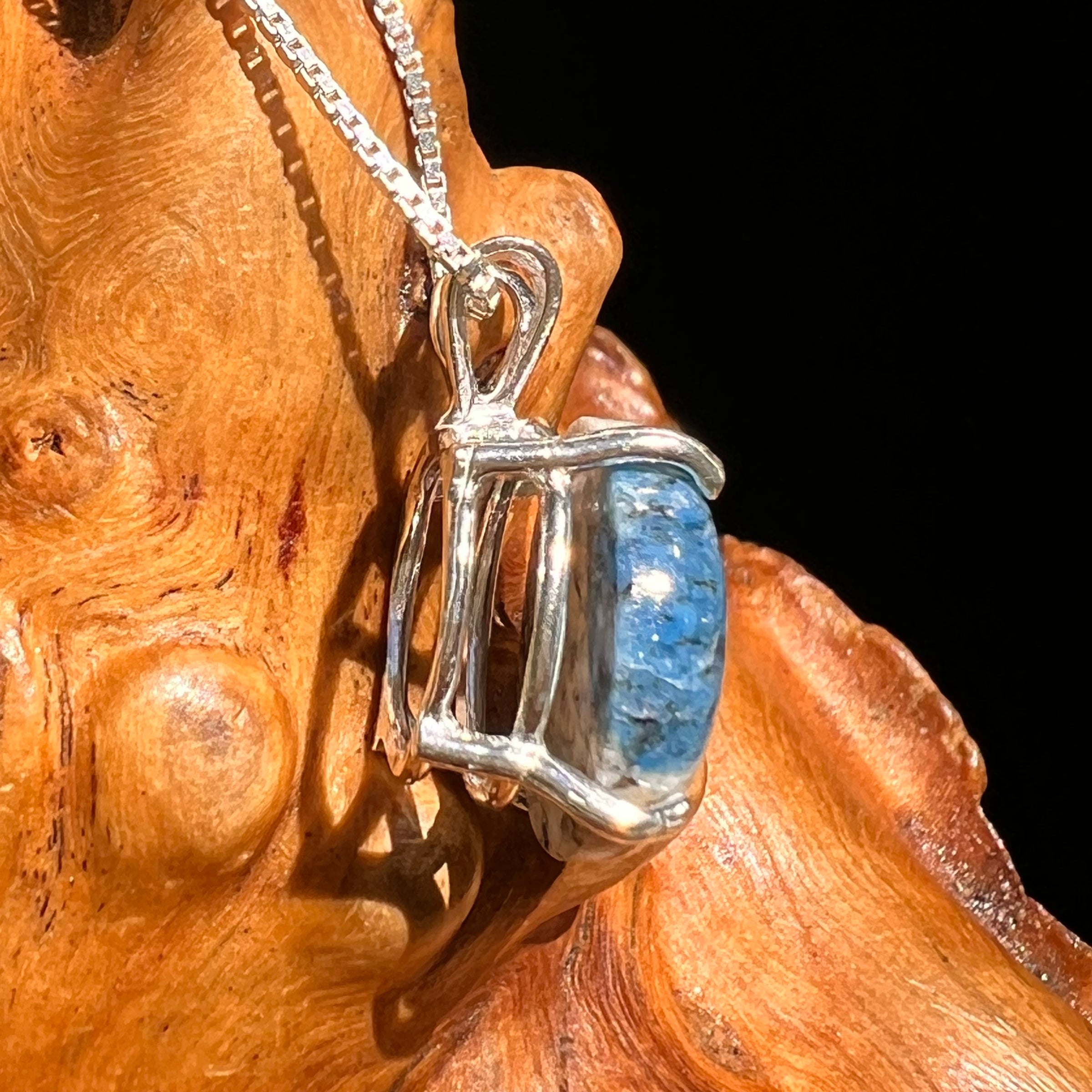K2 Pendant Sterling Silver #8509-Moldavite Life