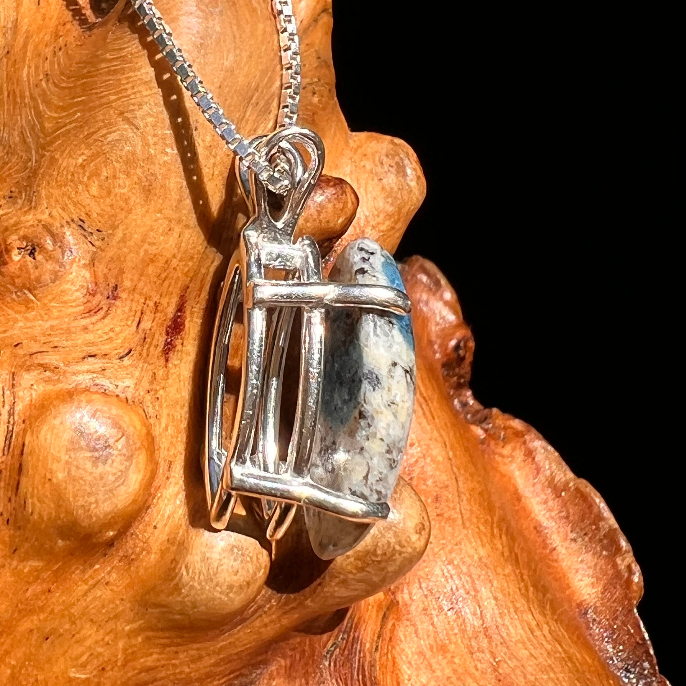 K2 Pendant Sterling Silver #8512-Moldavite Life