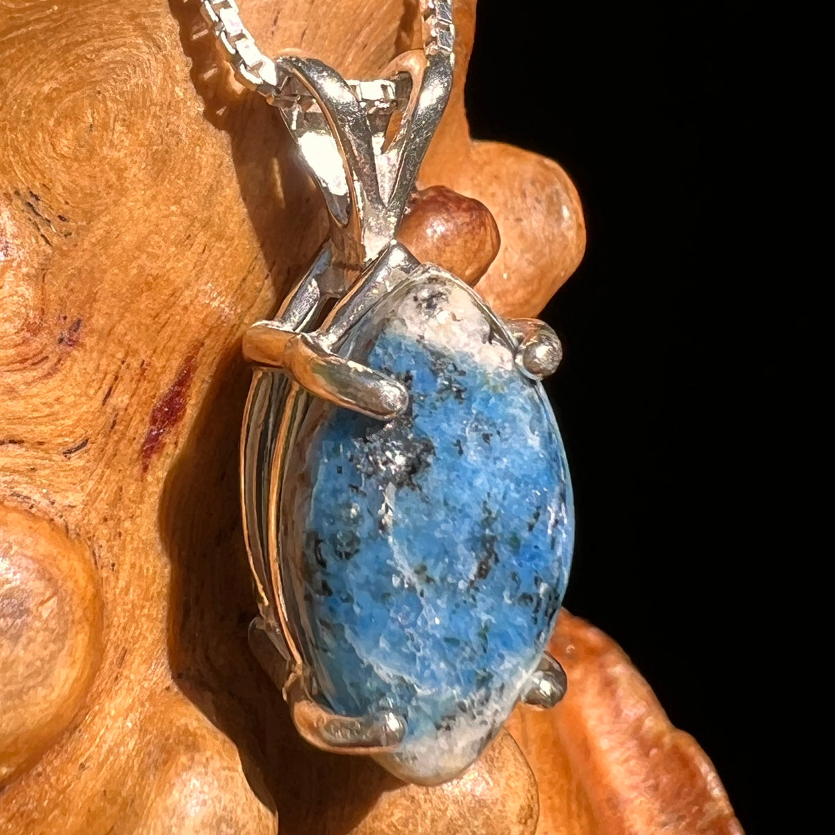 K2 Pendant Sterling Silver #8513-Moldavite Life
