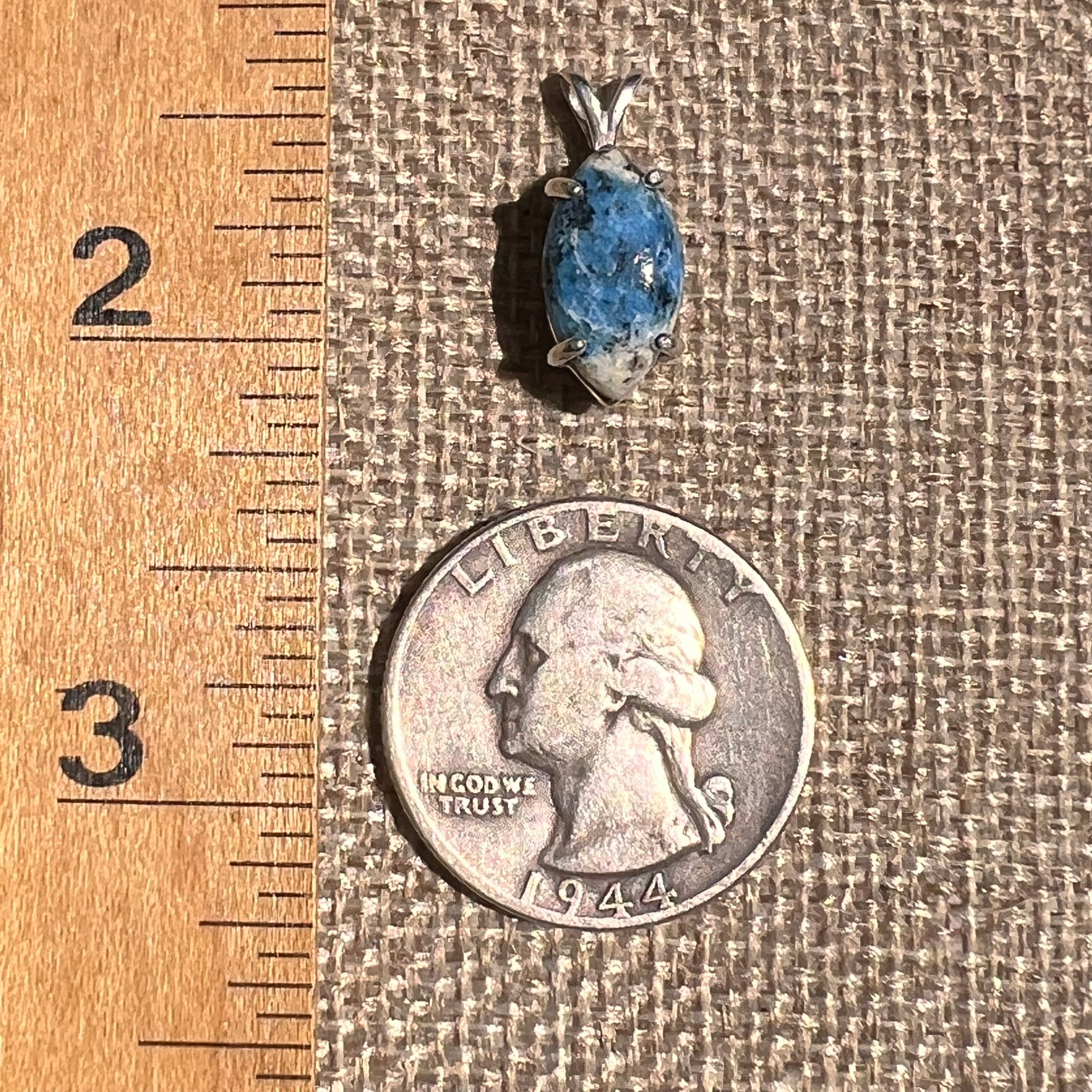 K2 Pendant Sterling Silver #8513-Moldavite Life