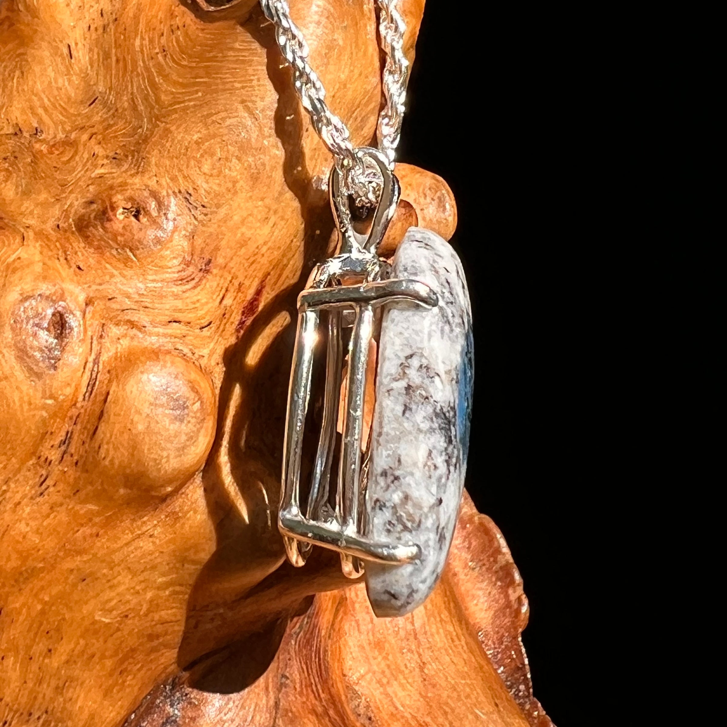 K2 Pendant Sterling Silver #8515-Moldavite Life