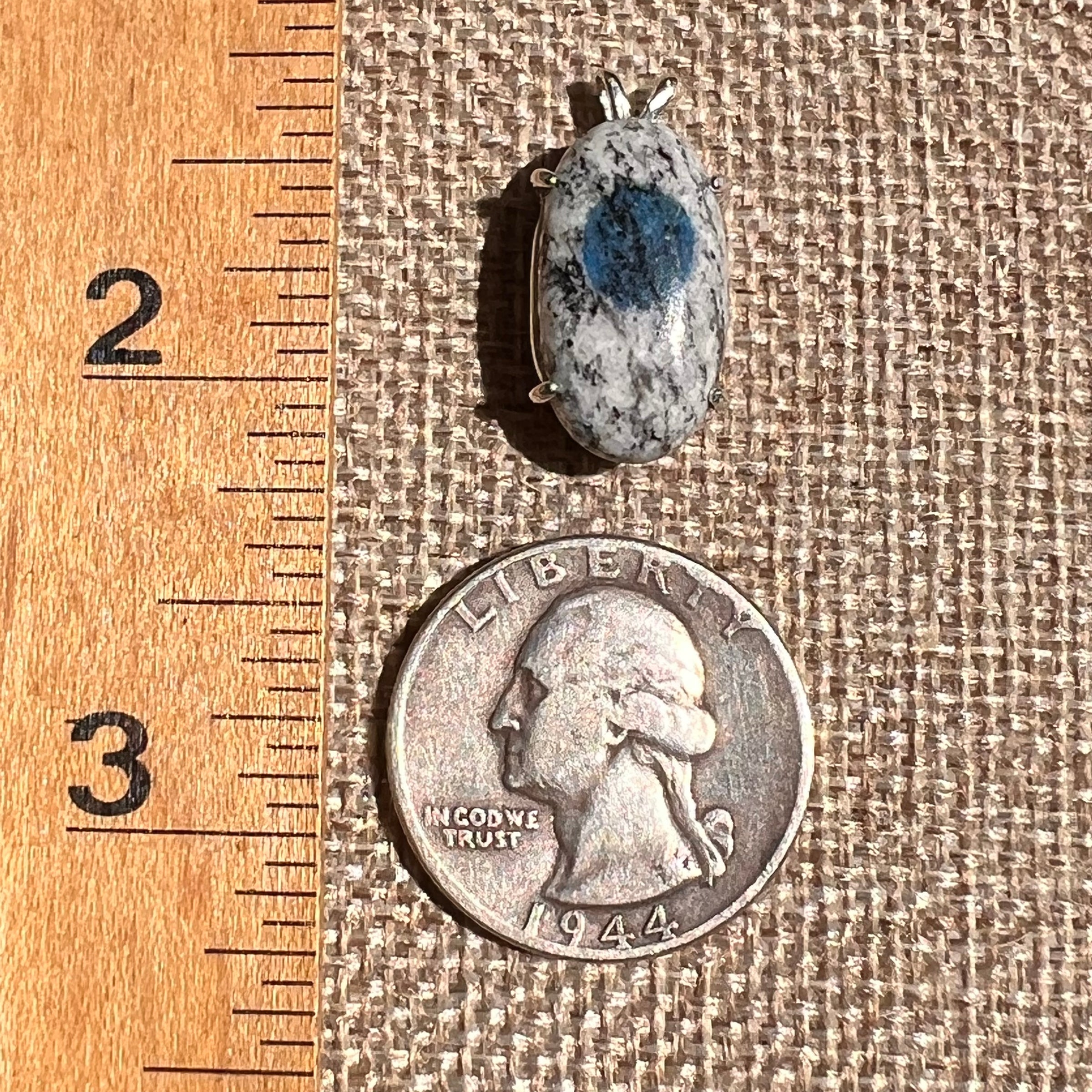 K2 Pendant Sterling Silver #8515-Moldavite Life