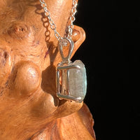 Labradorite Necklace Sterling Silver #8909-Moldavite Life