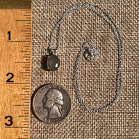 Labradorite Necklace Sterling Silver #8911-Moldavite Life