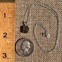 Labradorite Necklace Sterling Silver #8912-Moldavite Life
