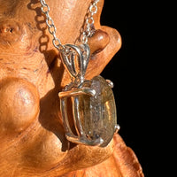 Labradorite Necklace Sterling Silver #8916-Moldavite Life