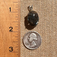 Labradorite Pendant Sterling Silver #5603-Moldavite Life