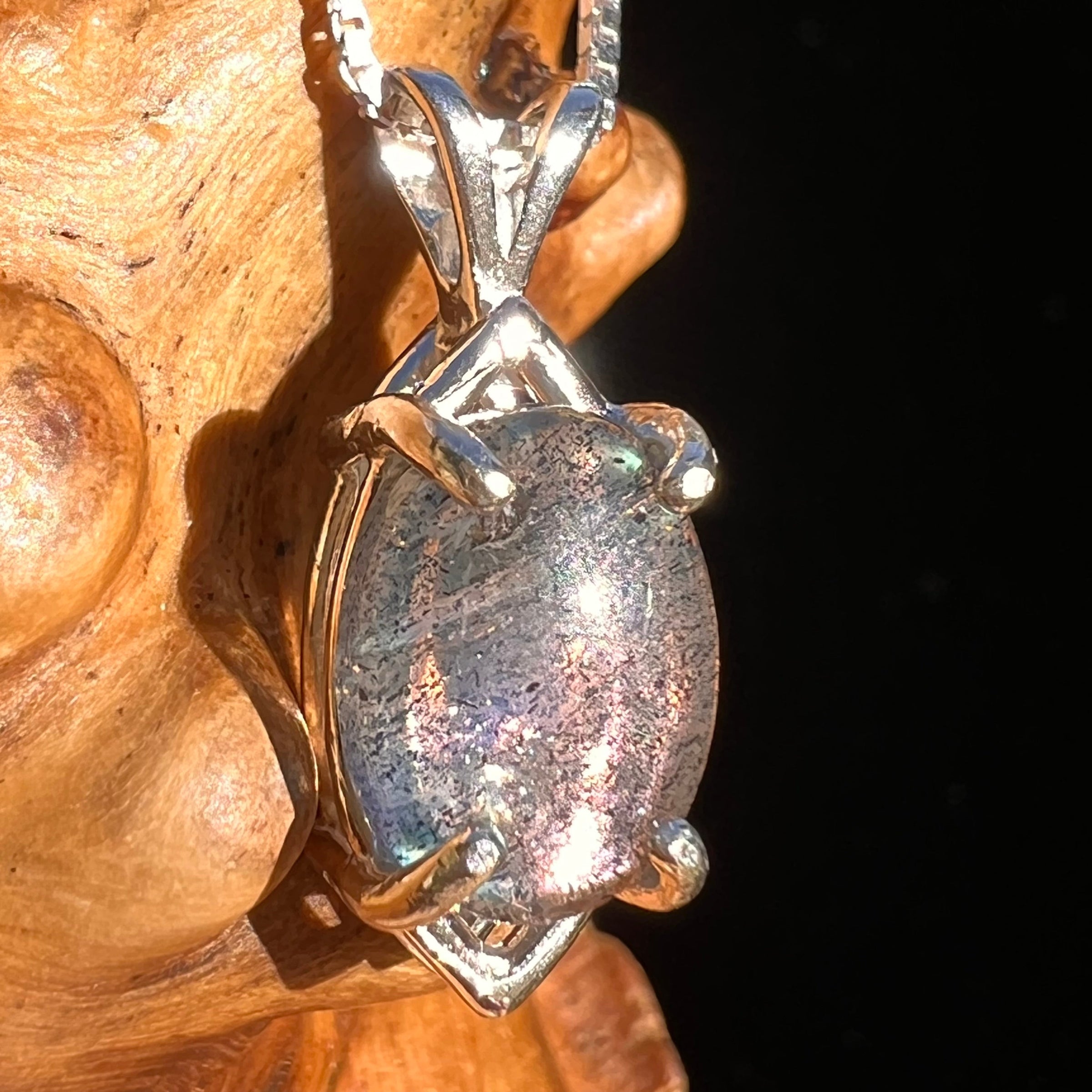 Labradorite Pendant Sterling Silver #6531