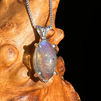 Labradorite Pendant Sterling Silver #6536