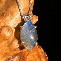 Labradorite Pendant Sterling Silver #6537