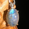 Labradorite Pendant Sterling Silver #6538