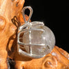 Labradorite Sphere Pendant Sterling Silver #5614-Moldavite Life