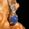 Lapis Lazuli & Moldavite Necklace Sterling Silver #6464