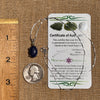 Lapis Lazuli & Moldavite Necklace Sterling Silver #6468