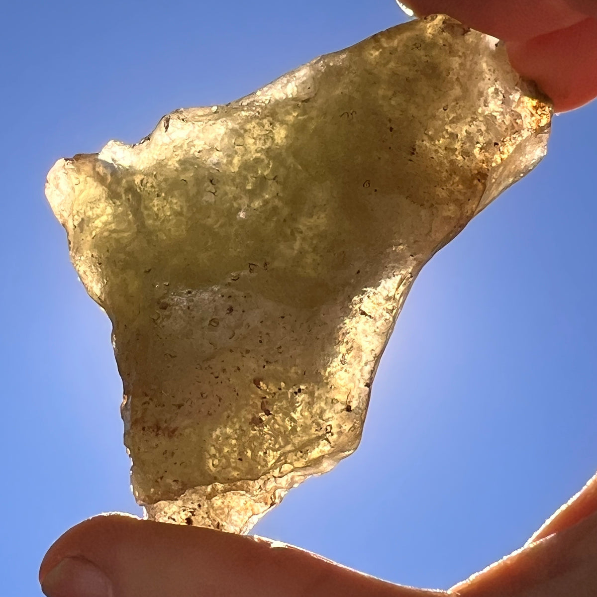 Large Libyan Desert Glass 116 grams #571-Moldavite Life