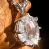 Large Phenacite Gem Pendant Sterling Silver #5282A-Moldavite Life