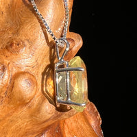 Lemon Quartz Pendant Sterling Silver #6263-Moldavite Life