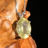 Lemon Quartz Pendant Sterling Silver #6263-Moldavite Life
