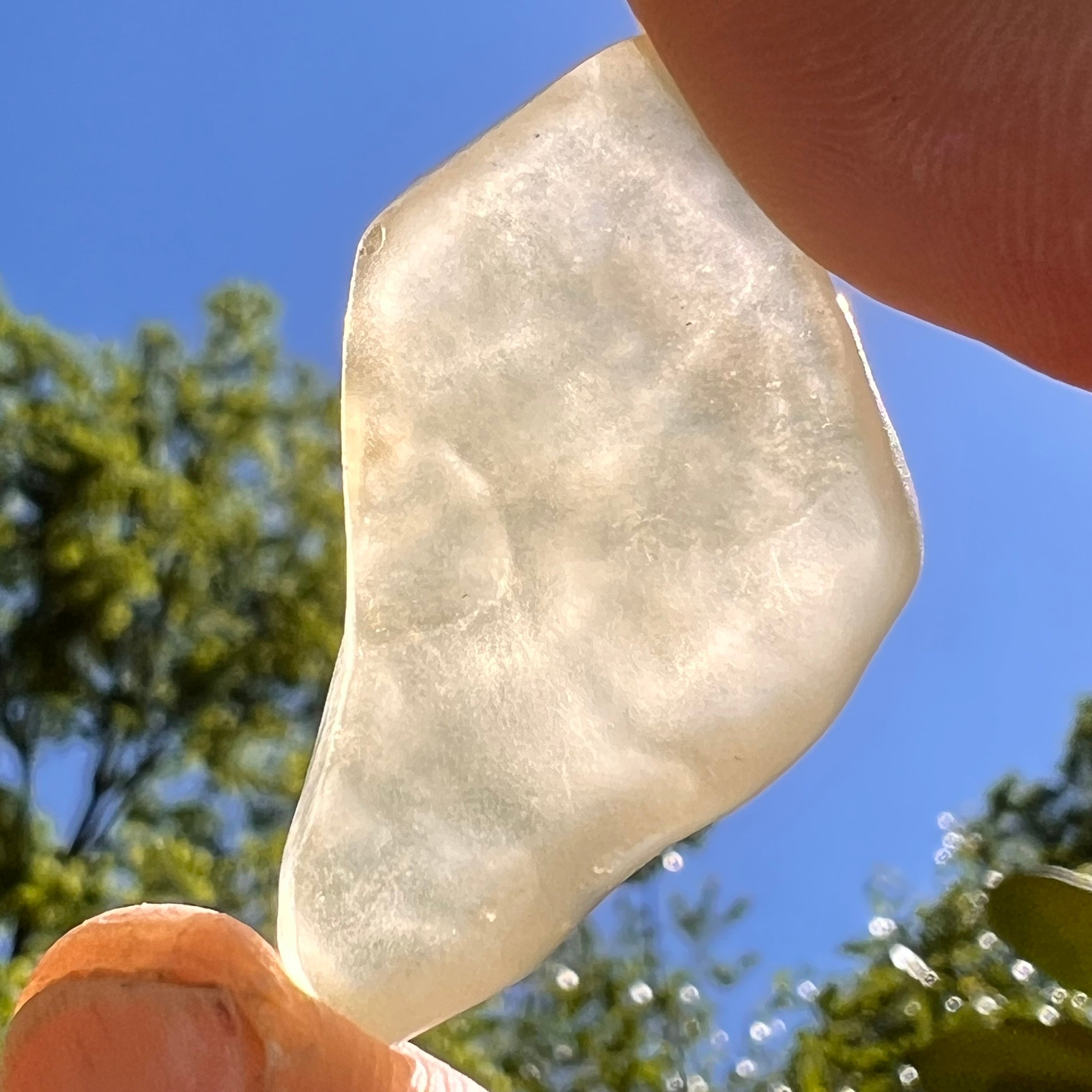 Libyan Desert Glass 10.1 grams #505-Moldavite Life