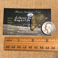 Libyan Desert Glass 10.1 grams #505-Moldavite Life